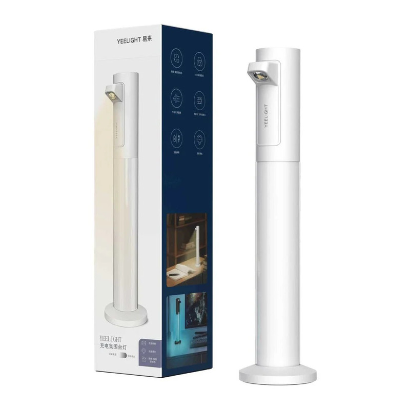 Yeelight Rechargeable Atmosphere Lamp - White - إضاءة